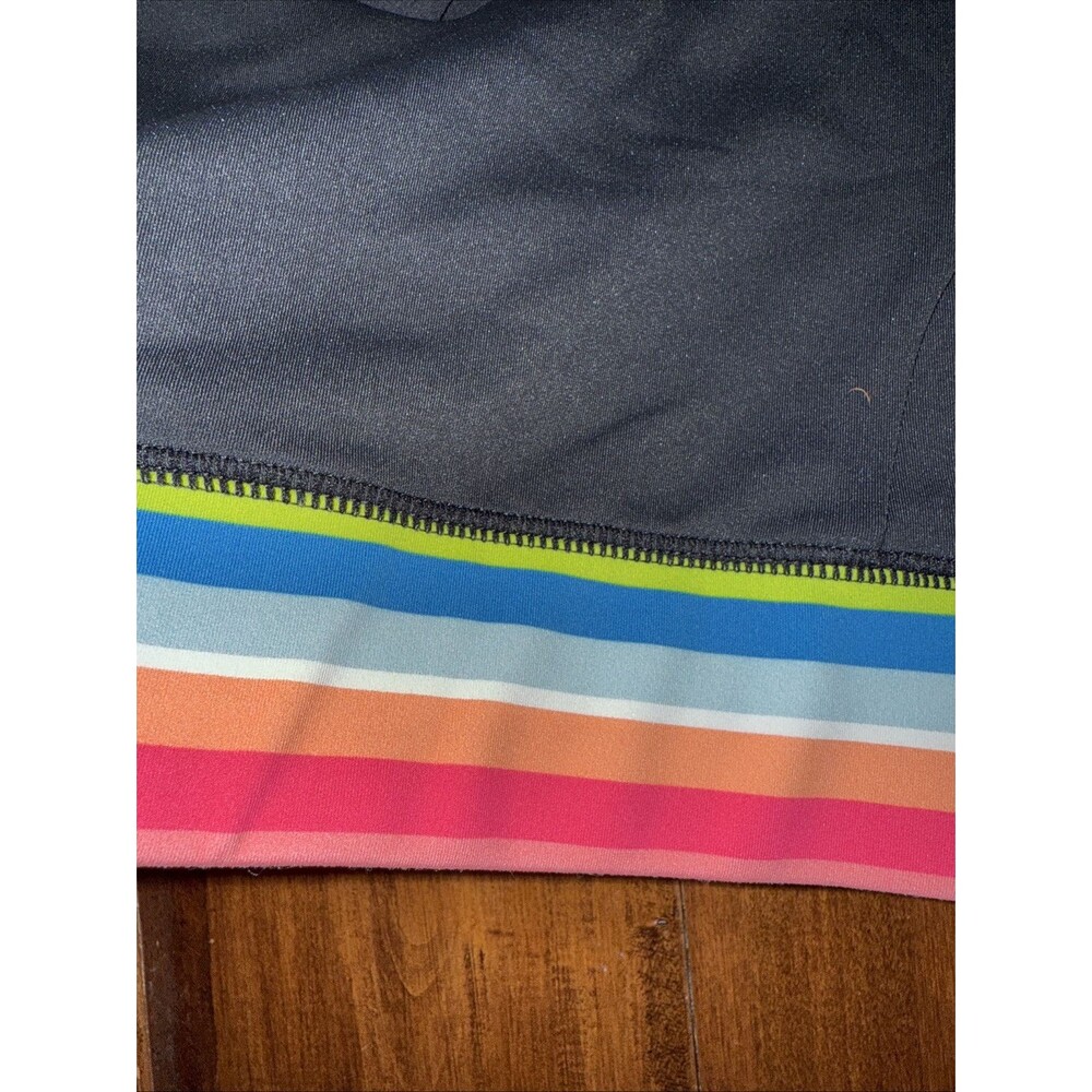 IVl Collective Rainbow Stripe Sports Bra Women’s Size 6 MINT CONDITION - Picture 7 of 7